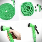 3배로 늘어나는 고압 매직호스(37.5M) (그린) 농업용호스 정원용품 고압물호스 물호스릴 : PEThappy