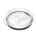 교체 텀블러 커버 음료 머그잔 실러 2 개 재사용 가능한 컵 뚜껑 열 병 누출 방지 내구성 M68E : 빅원물류16