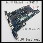 6050A 2945601 -MB HP Elitebook 840 G5850 G5 노트북 마더보드(I5 I7 8세대 CPU UMA DDR4 100% 테스트 작업 포함) : 레인마켓6호점