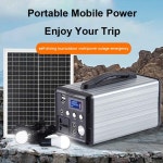 휴대용 발전소 AC DC 200, 500W, 태양광 발전기, 야외 작업, 여행, 가정 비상 전원 공급 장치, 220V : 오니물산5