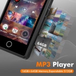 블루투스가 탑재된 80GB MP3 뮤직 플레이어, 3인치 휴대용 MP4 플레이어는 내장 스피커, FM 라디오, 비디오, 전자책, 녹음이 가능한 모든 포맷의... 