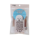 더독 강아지 육포 노령견 간식 소프트 치킨 우유껌, 100g, 1개 : 루니펫