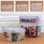 해피J보따리 국내산 중형 2/3/4L 밀폐용기 : 해피J보따리
