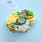 제주도 지도 마그넷(2종) : 에즈워즈
