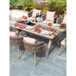 야외 바베큐 테이블 마당 스 포차 의자 철재 화로대 파티 31 식탁 마당정원 : 아월마켓