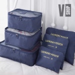 브이샵 여행용파우치 6P 와인 여행파우치가방 워시백 : Vshop