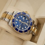 롤렉스 서브마리너 116613 블루 다이얼 청콤 신형 보증서 : 압구정워치