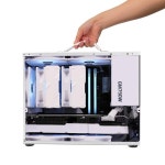 파워 트레인 X100 휴대용 핸드 헬드 케이스 Mini-ITX MATX 마더 보드 USB3.0 Type-C 데스크탑 미니 게임 섀시 전원 공급 장치 : 유쾌한친구