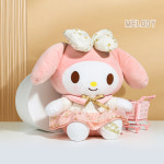 G1356 산리오 홀로그램 20cm 30cm 봉제인형 블랙 골드시리즈 쿠로미 키티 유니폼 : 쿠마네상점