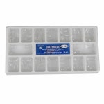 투명 사전 제작 남성용 1000pcs 윤곽 기본 스타일 PET 일일 답례품 임시 52/62 : 럭스레인1