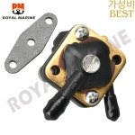 존슨 에빈루드 395091 397274 연료 펌프 씨호스 선외 6hp 엔진에 적합 : 번개템플러
