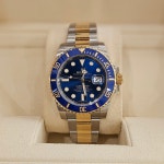 롤렉스 서브마리너 116613 블루 다이얼 청콤 신형 보증서 : 압구정워치