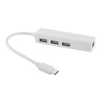 Macbook PC용 AA91 USB-C 3.1 유형 RJ45 이더넷 Lan 어댑터 허브 케이블 : 유쾌한친구