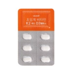 Charm Goods 비웰 초임계 비타민 K2 위드 D3 밸런스 30정 : 꼬마딱지