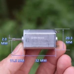마부치 FF-180SV-3730 고속 마이크로 180 모터, DIY 전기 면도기, 장난감 자동차 보트, 21500RPM, DC 2.4V, 3V, 4.2V, 20mm 미니... 