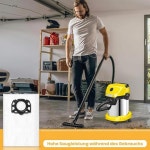 Karcher KFI 357 KA 40 2.863-314.0 WD2 Plus 용 교체 가방에  FORC-진공 청소기 필터 : 한라물산20