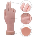 헤듀메 3팩 연습 핸드, 네일 트레이닝 연습용 가짜 아트 트레이닝용 유연한 이동식 핸드 매니큐어 도구 : 오또리몰