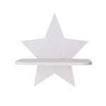 별 오각형 가정용 인테리어 제품 스타 화이트 선반 수납 침실 거실 1. 하얀색+10인치 : 우리상생컴퍼니