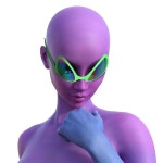 벤카일러 12팩 카니발 외계인 안경, 의상 액세서리용 재미있는 안경 마르디 그라 파티 인기 (밝은 색상) Mixed Colors : 뽀까리샵