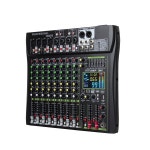 Prisual 8 채널 오디오 사운드 믹서 99 DSP 효과 Bluetooth Mxing 콘솔 7 밴드 EQ USB MP3 : 유진종합상사9