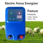 동물을위한 10KM 전기 울타리 에너자이저 가축 양 닭 농장 펄스 키트 12V : 빛나라