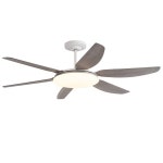 천장 조명 대형 63인치 실링팬 그레이+리모컨 : 선셋블루