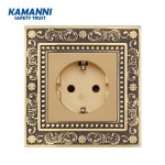 금속 손으로 광택 버튼 스위치 패턴 조각 중국 스타일 제어 벽 수석 1/2/3 갱 방법 : 한라물산22