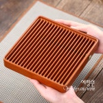 [다도 차판] 예향원 프리미엄급 독일 베이클라이트 사방 전목차판 T-7458 : 예향원