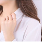 로이드 14K 18K 미스링 블루 다이아몬드 반지 LRF19003D : 로이드 성신여대점