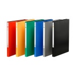 문화 PP스프링화일 F400-7 상철 A4 적색 1개 : 우정문구