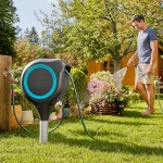 가데나 매립형 정원 자동 30m 트럭 정원용품 22m 자동릴호스 물주는기계 메탈 1 가디나 8010 2m 배관 : 오늘쇼핑리스트