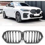 X6 G06 SUV - 싱글 슬랫용 카본 파이버 전면 신장 그릴 : 호라니네