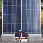 태양광 패널 24V 12V 670 배터리 시스템 에너지 태양광패널 가정용 집열판 캠핑 200W : 해피나우슈퍼