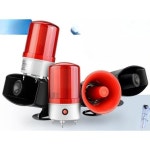 데시벨 경보 정전 호신 귀여운 고전력 농장 열쇠 자기 부저 센서 안전 1 성광경보등/단전경보/220V : 바응컴퍼니