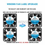 INN 4010 40MM 5V 12V 24V 유압 이중 브러시리스 냉각 40X10MM 2PIN 3PIN 12V Hydraulic : 파이파파