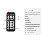 A85E-Car MP5 플레이어 블루투스 5.0 FM 송신기 지원 TF U 디스크 음악 자동차 전자 M6 : 투포유진상사