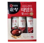 튜브 컵 고추장 캠핑 여행 필수품 순창태양초찰고추장 여행용, 60g 3개 : 태림마트