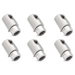 GTBL 6Pcs 1/2In 호스 릴 회전, 5024-Ni-AL FXF 그리스 피팅이 있는 헤비 듀티 스틸 : 고봉상사