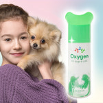 강아지 산소캔 산소방 고양이 휴대용 산소 스프레이 애견 반려견 호흡곤란 산소호흡기 산소통 : 강고랑