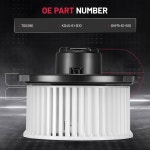 BDFHYK AC 히터 송풍기 모터 팬 700296 마쓰다 2014-2018 3, 2013-2016 CX-5 HVAC 어셈블리 교체용 KD45-61-B10용 : 벨노아