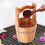 대야 사우나 온천 나무 목욕탕 찜질방 소품 물통 료칸 : 주산몰스토어