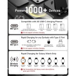 VCVS 36W USB C 초고속 충전소 이어버드, 갤럭시 워치 울트라/7/6/5/4/3, S24/S23/S22/21/20, 노트20/10, Z 폴드/플립 5/4, : 이지샵96