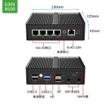 N150 미니 PC 방화벽 WiFi5 Fanless 포트 휴대용 데스크톱 가정용 K G30S N1504망DDR5 준체계 : 오더잇