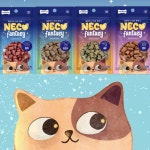 고양이 펫얼라이어스 네코판타지 크런치 과자 간식 구강관리 강아지 4종 세트, 40g, 4개 : 멍냥이동산