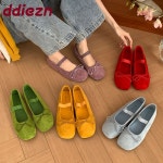 DS JG DS 키높이 3L 슈즈 신상 발레 여성 플랫 2025 패션 gr n 35 : 자비스 오토릭스