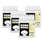 펫티브 우리아이 배변패드 대형 60x76cm 최고급형70g 4팩(120매)큰 두꺼운 강아지 : 펫티브