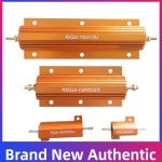 1피스 10W 알루미늄 전원 금속 쉘 파우치 케이스 권선 저항기 0.1ohm 30K 1R 2 3 5 6 8 10 20 100 150 1K 10K ohm RX24 : 파인더킵