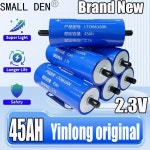 새로운 Yinlong 2.3V 45AH 리튬 Titanate 배터리 LTO 66160 충전식 DIY 12V 24V 48V 태양열 저장 RV 자동차 오디오 : 해밀상사1