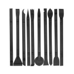 10 개/대 최신 10 in 1 플라스틱 크로우 바 분해 Spudger 오프닝 도구 키트 휴대 전화 컴퓨터 수리 오프닝 도구 : 파인더킵