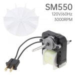 범용 욕실 CFM 50 C0157 키트 환기 3000 교체 전기 SM550 모터 120V : store99999